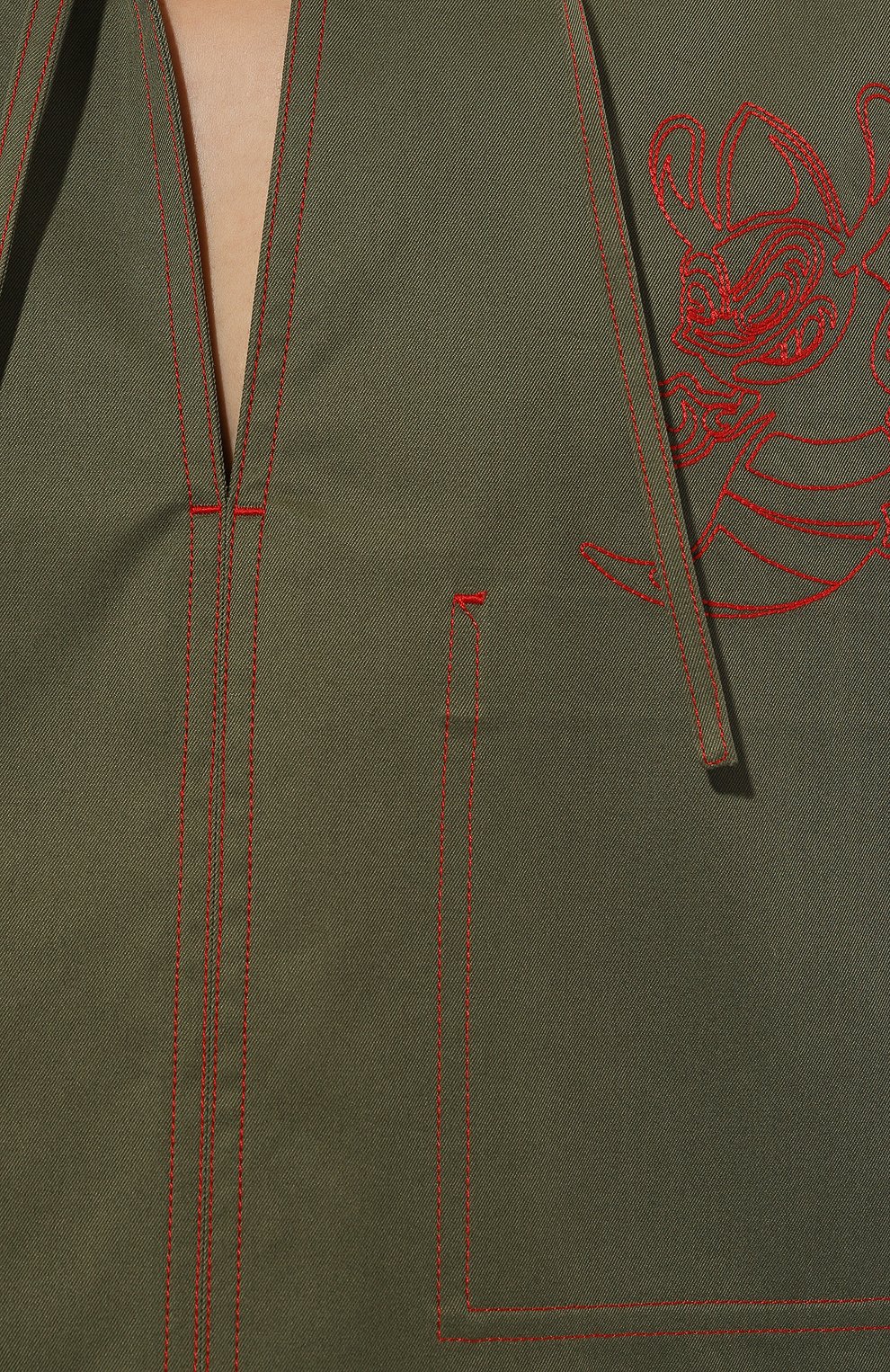 Хлопковая рубашка OFF-WHITE, арт. 0MGG005F24FAB001, фото 5