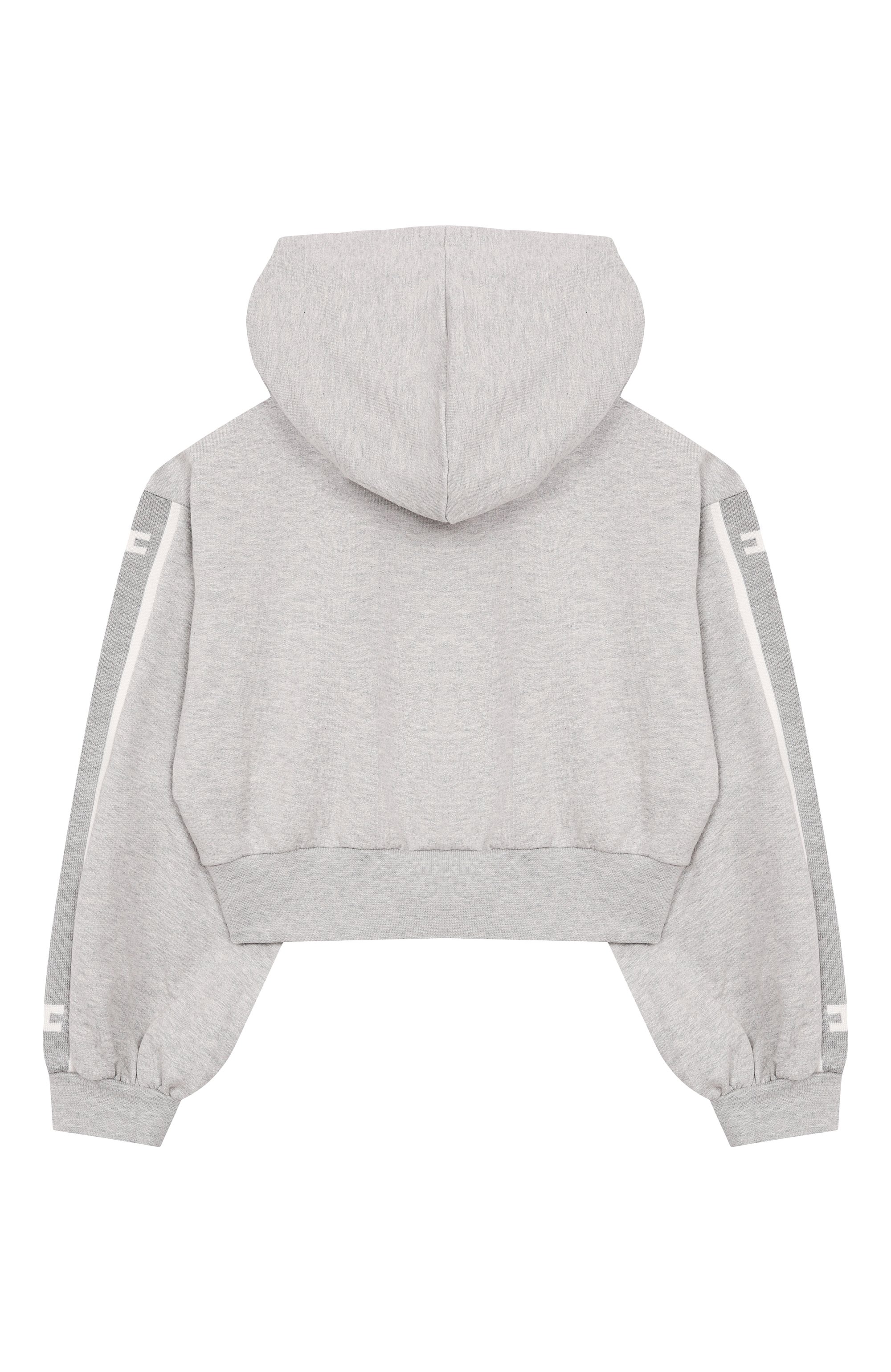 Хлопковая толстовка ELISABETTA FRANCHI LA MIA BAMBINA, арт. EFFE1670/FF002_001, фото 2