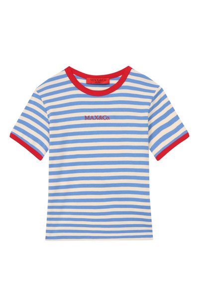 Хлопковая футболка MAX&CO, арт. MX0285/MX046