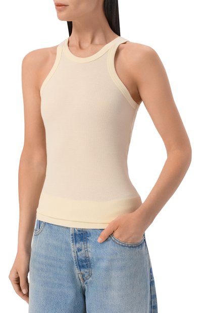 Майка из хлопка и шелка SPORTMAX, арт. SPXFUMAT0, фото 3