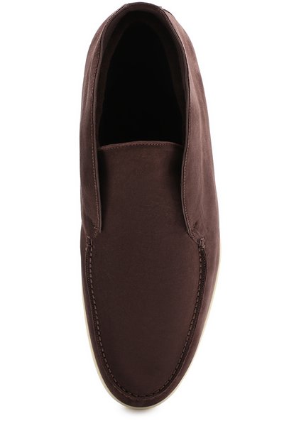 Замшевые ботинки open walk без шнуровки LORO PIANA, арт. FAG3646, фото 5