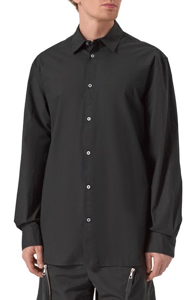 Хлопковая рубашка ANN DEMEULEMEESTER, арт. B0010522/FA555, фото 3