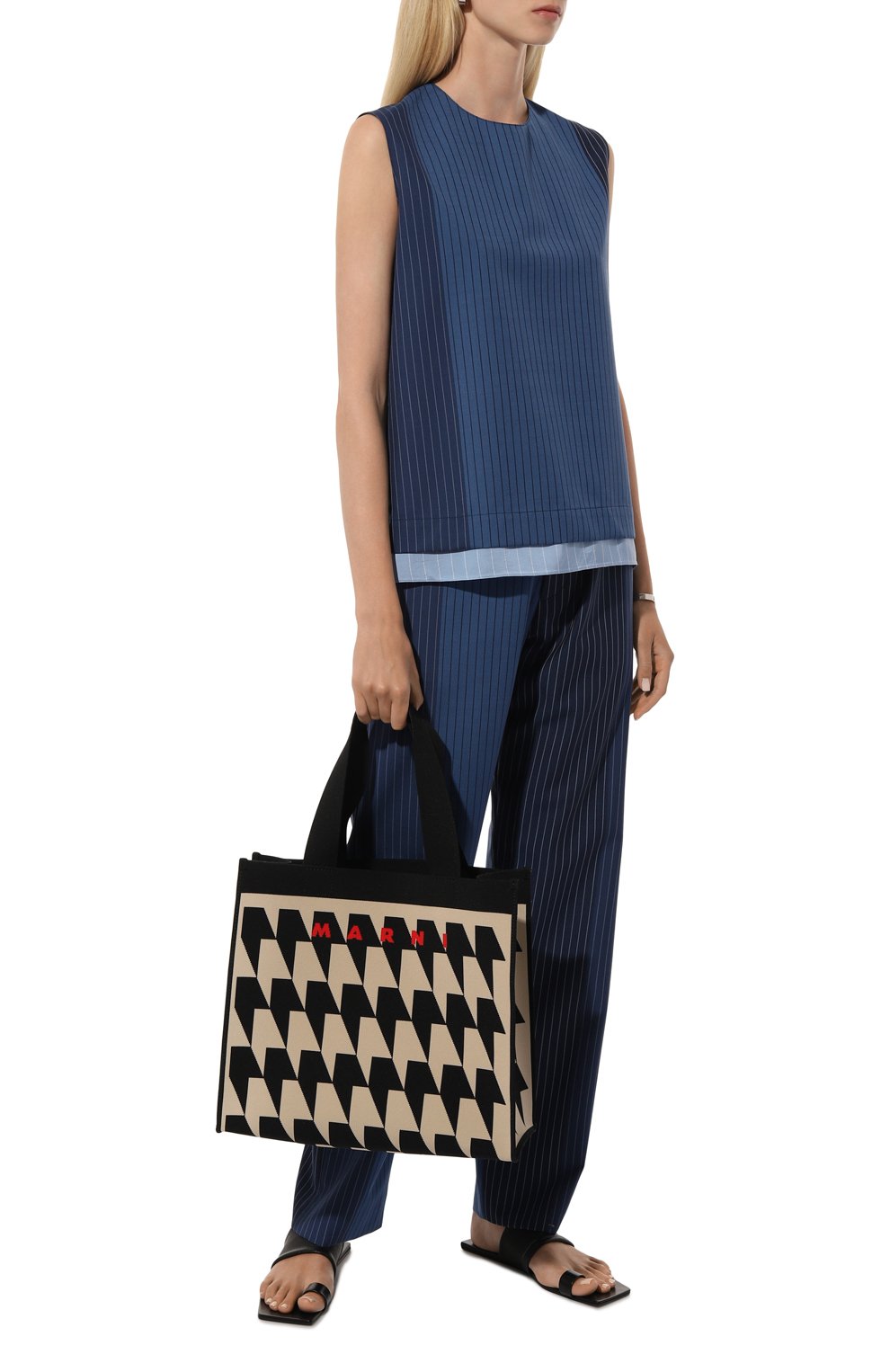 Сумка-тоут museo MARNI, арт. SHMP0076A3/P4556, фото 8