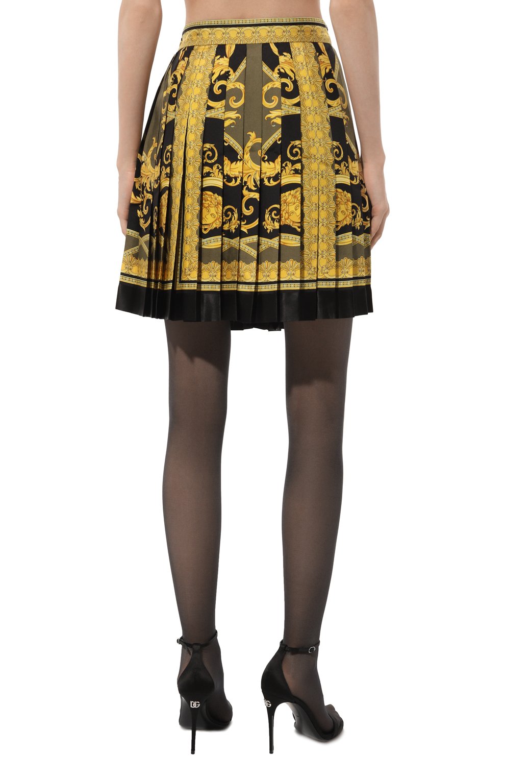 Шелковая юбка VERSACE, арт. 1000829/1A11528, фото 4