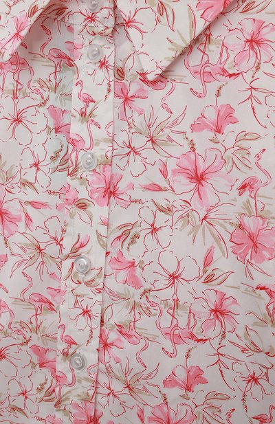 Хлопковая блузка фламинго ZHANNA & ANNA, арт. ZAOZ00000159, фото 3