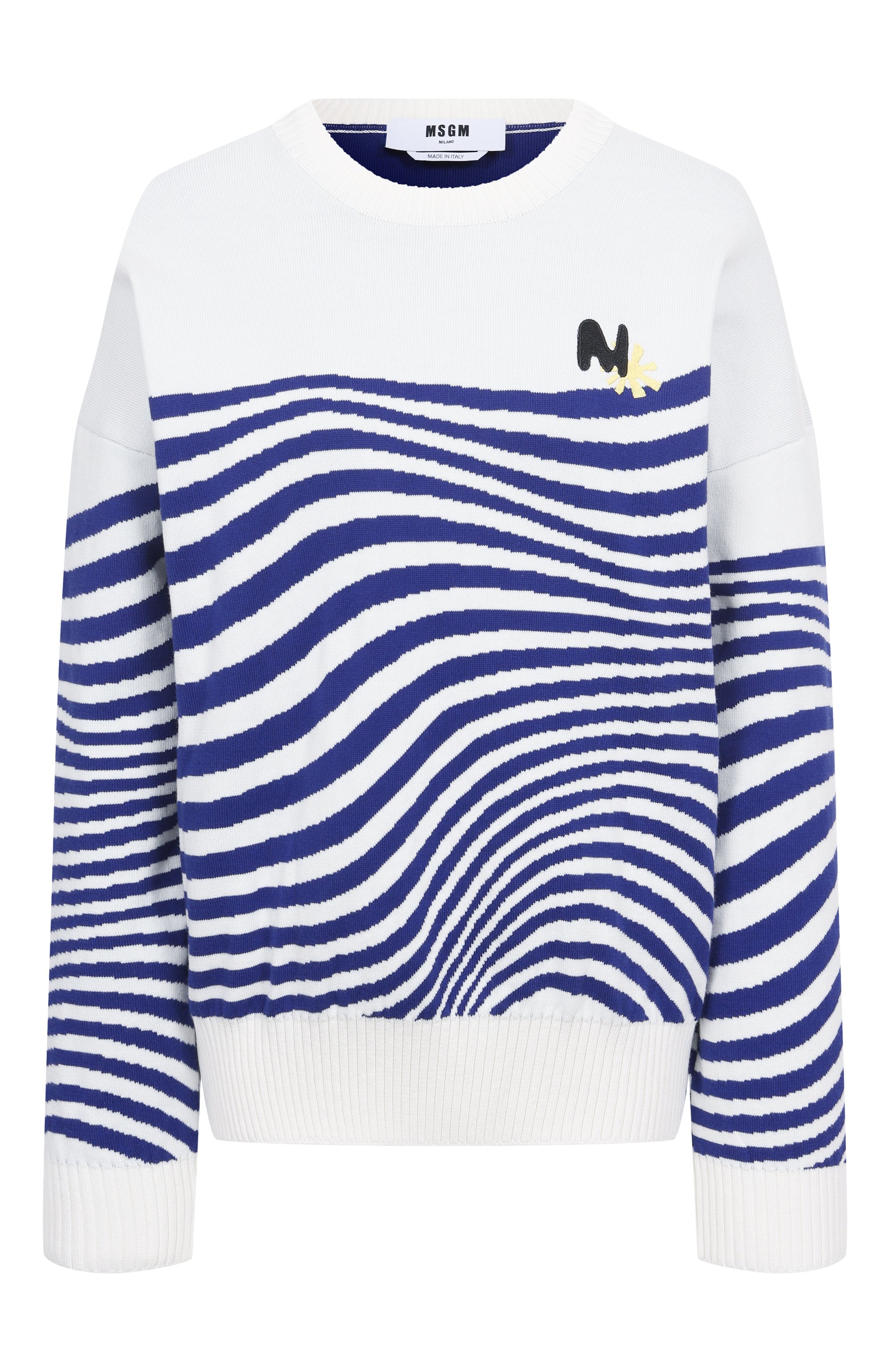 Хлопковый свитер MSGM, арт. 3841MDM194/257283, фото 1