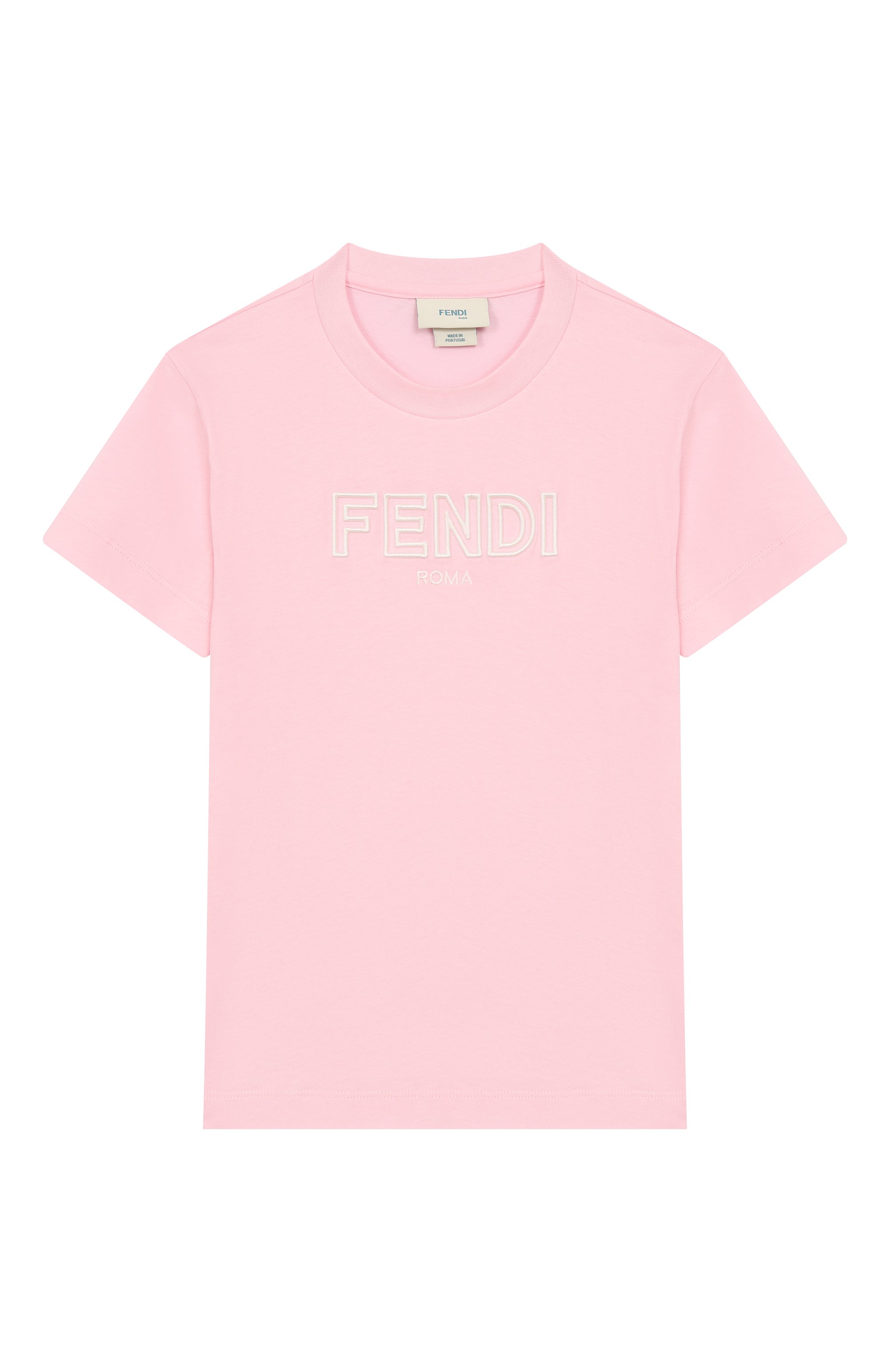 Хлопковая футболка FENDI, арт. JUI159/7AJ/4-6, фото 1