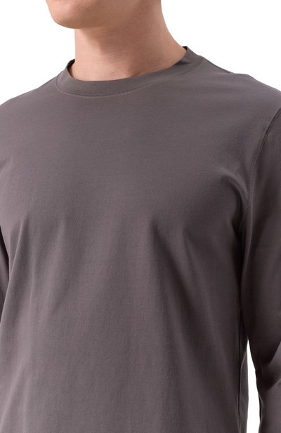 Хлопковый лонгслив BRUNELLO CUCINELLI, арт. M0B137407, фото 5
