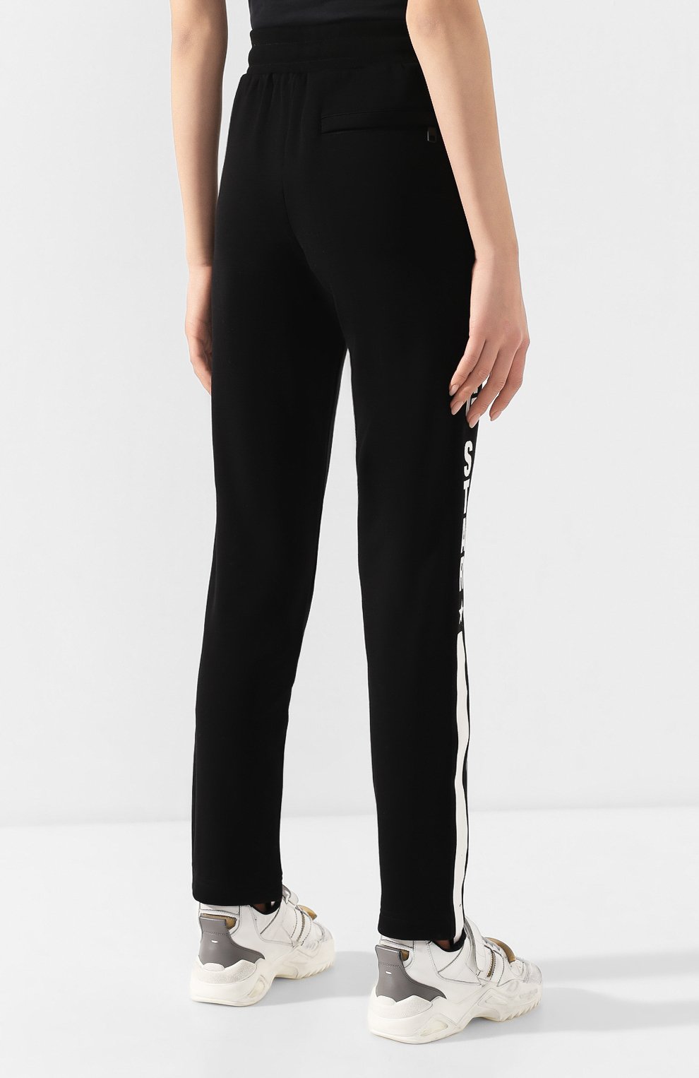 Брюки DOLCE & GABBANA черного цвета по цене 77850 руб., арт. FTBM7T/HU7AL, фото 4 Брюки DOLCE & GABBANA, арт. FTBM7T/HU7AL, фото 4