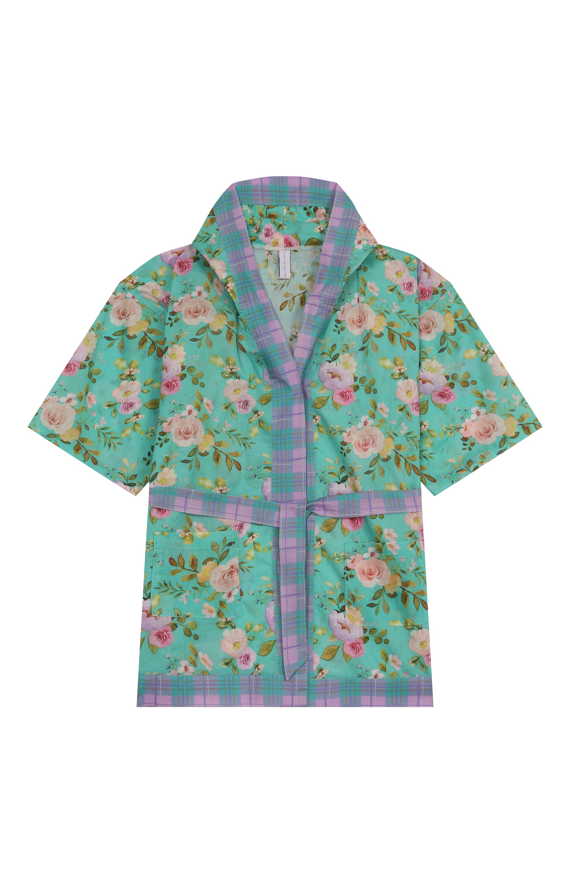 Хлопковый халат OLGA VALENTINE, арт. 23R/12A-16A, фото 1