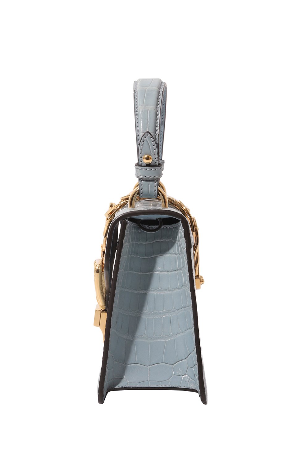 Сумка sylvie mini из кожи аллигатора GUCCI, арт. 470270 EV49G, фото 4