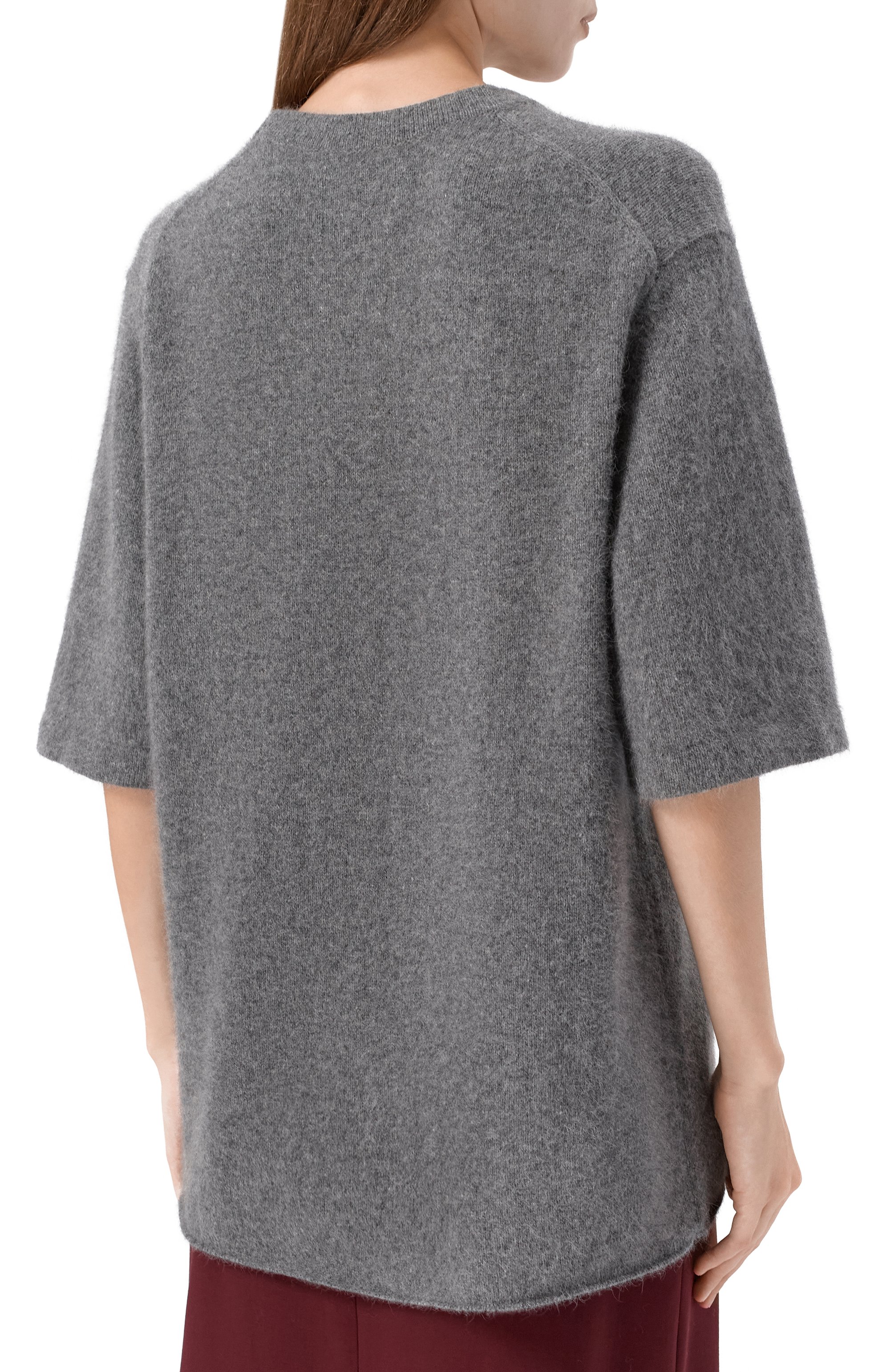 Шерстяной пуловер LOULOU DE SAISON, арт. RAVEN, фото 4