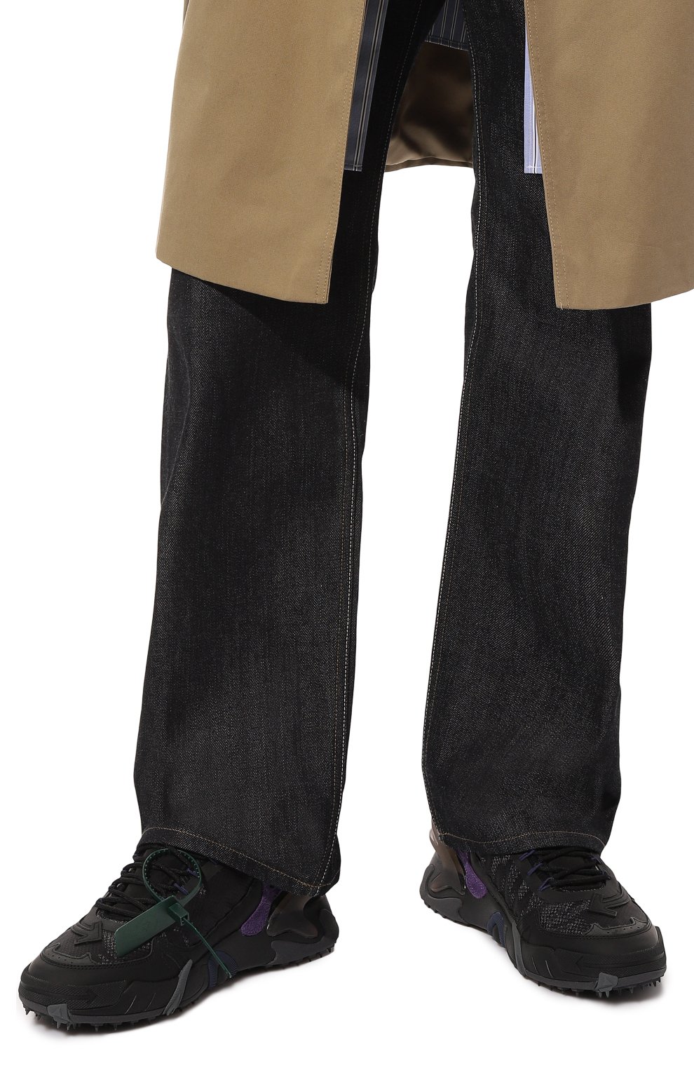 Комби нированные кроссовки odsy-2000 OFF-WHITE, арт. 0MIA190C99FAB003, фото 3