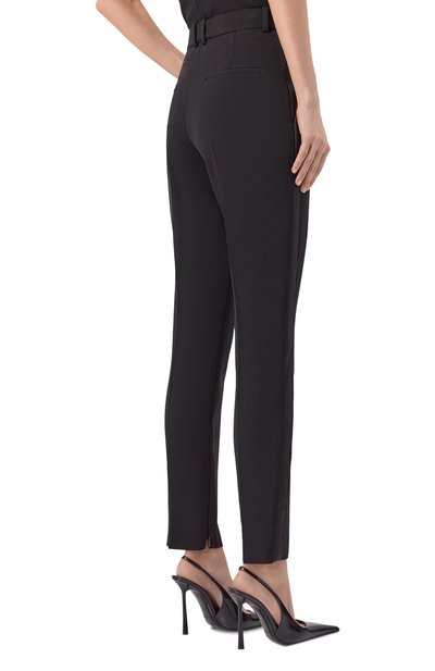 Шерстяные брюки SAINT LAURENT, арт. 850590/Y7E63, фото 4