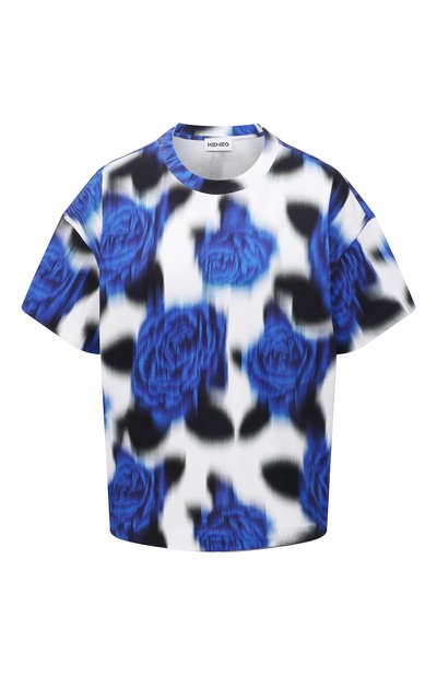 Женская хлопковая футболка KENZO, арт. FB52TS6474SI