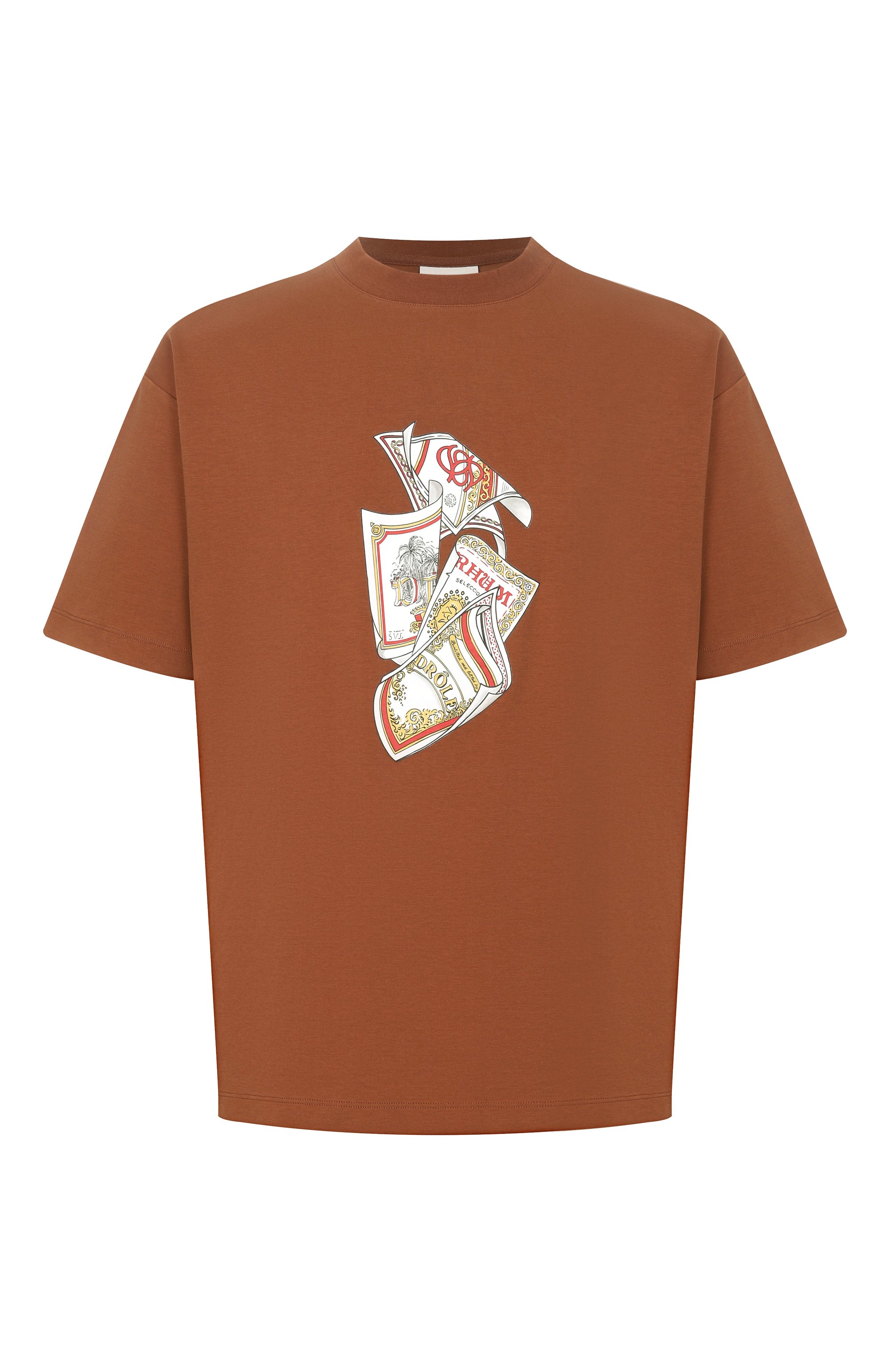 Хлопковая футболка DROLE DE MONSIEUR, арт. K-TS311-C0002-BN, фото 1