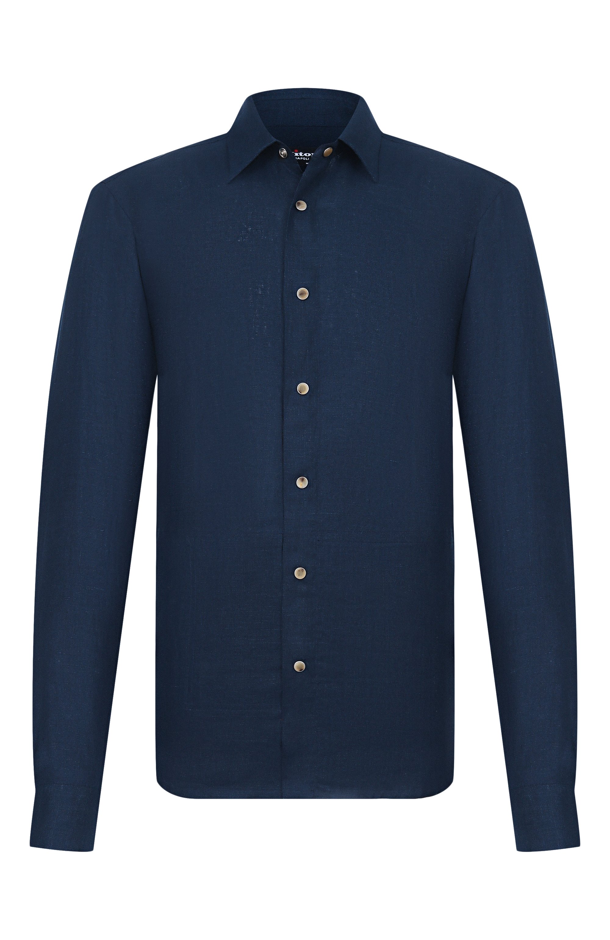 Льняная рубашка KITON, арт. UMCBUBAH0928617, фото 1