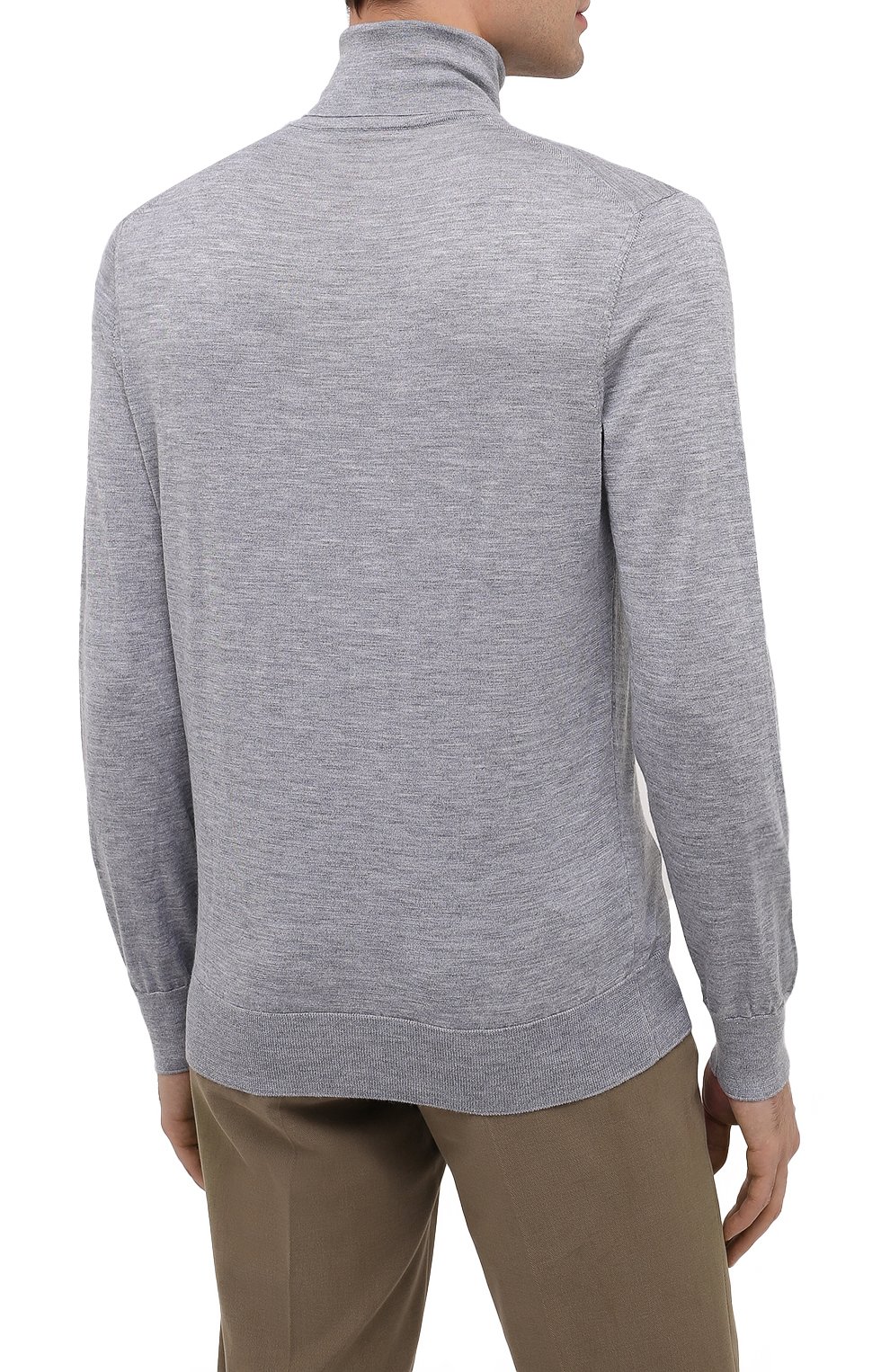 Водолазка из кашемира и шелка ZEGNA, арт. U7J00/120, фото 4