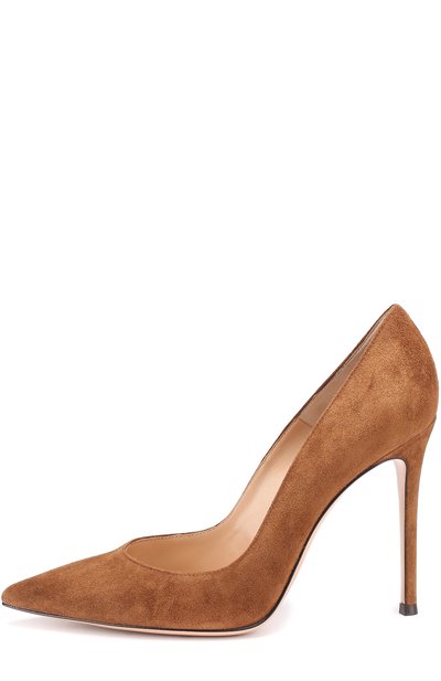 Замшевые туфли gianvito 105 GIANVITO ROSSI, арт. G28470.15RIC.CAM, фото 3