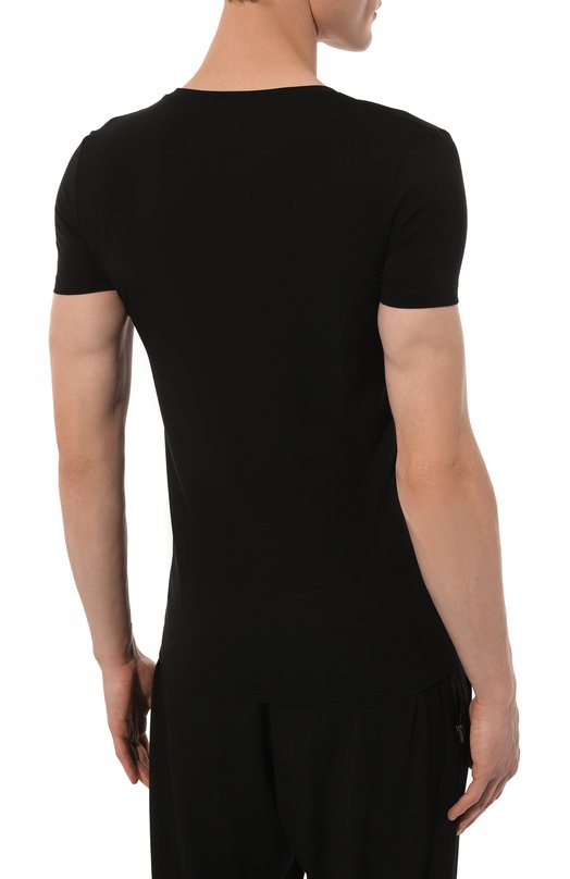 Футболка Zegna N2M80/010 Чёрный  N2M80/010 Фото 4
