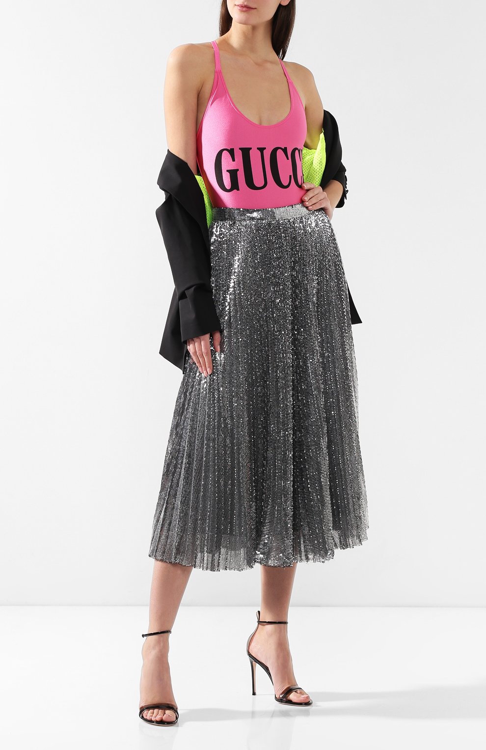 Слитный купальник GUCCI, арт. 501899/XJANK, фото 2