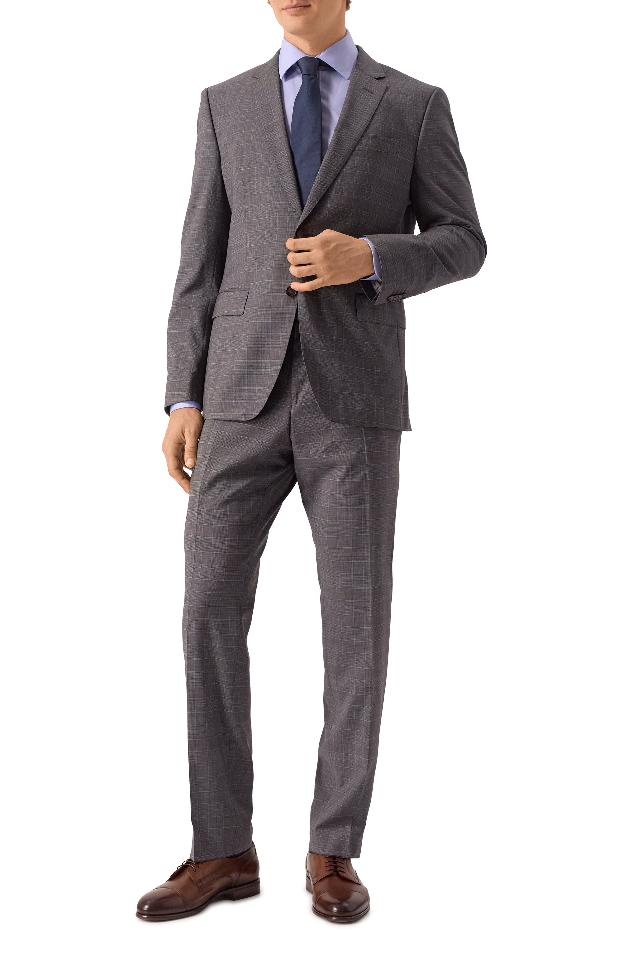 Хлопковая сорочка PAUL&SHARK, арт. 14313042CF, фото 2