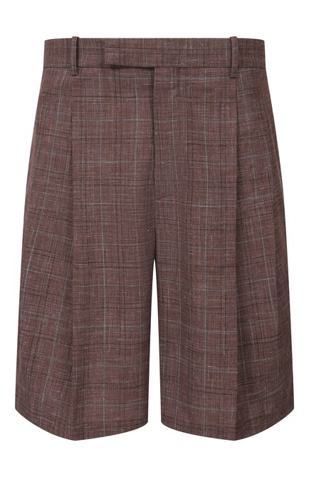 Мужские шорты из шерсти и льна JIL SANDER, арт. J22KA0344/J40297