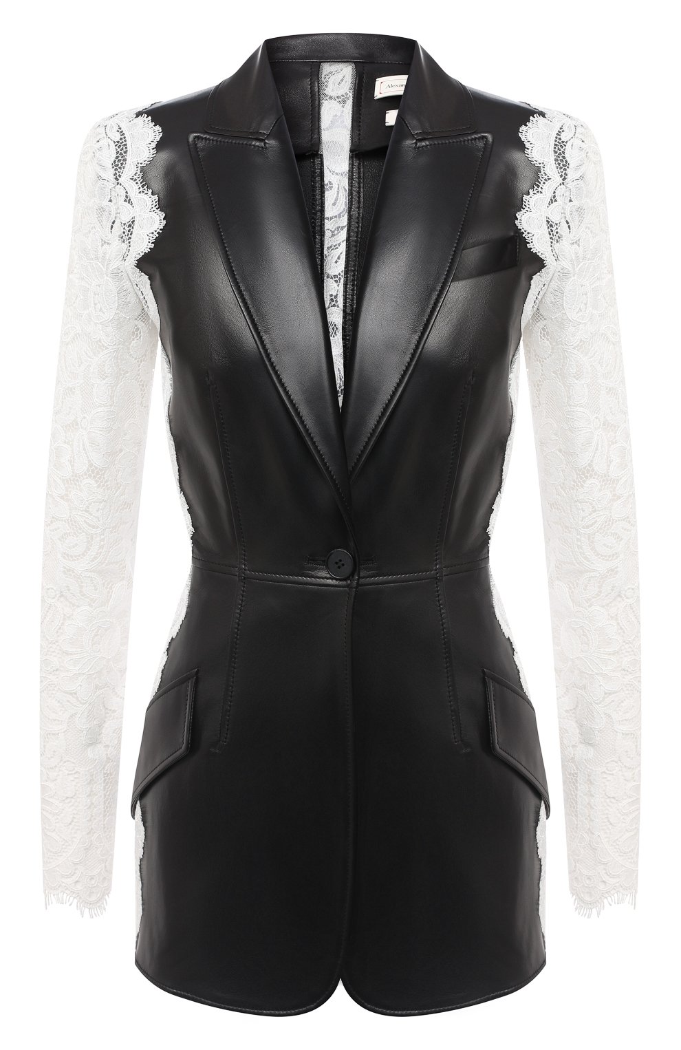 Кожаный жакет ALEXANDER MCQUEEN, арт. 610853/Q5AEW, фото 1