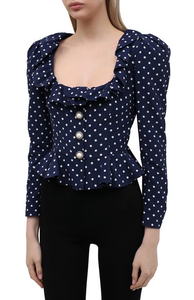 Шелковый жакет ALESSANDRA RICH, арт. FAB2364-F3132, фото 3