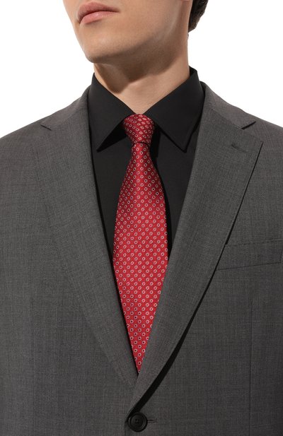 Шелковый галстук ZILLI, арт. 57012, фото 2