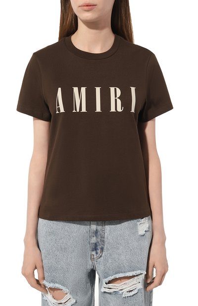 Хлопковая футболка AMIRI, арт. PS24WJT008, фото 3