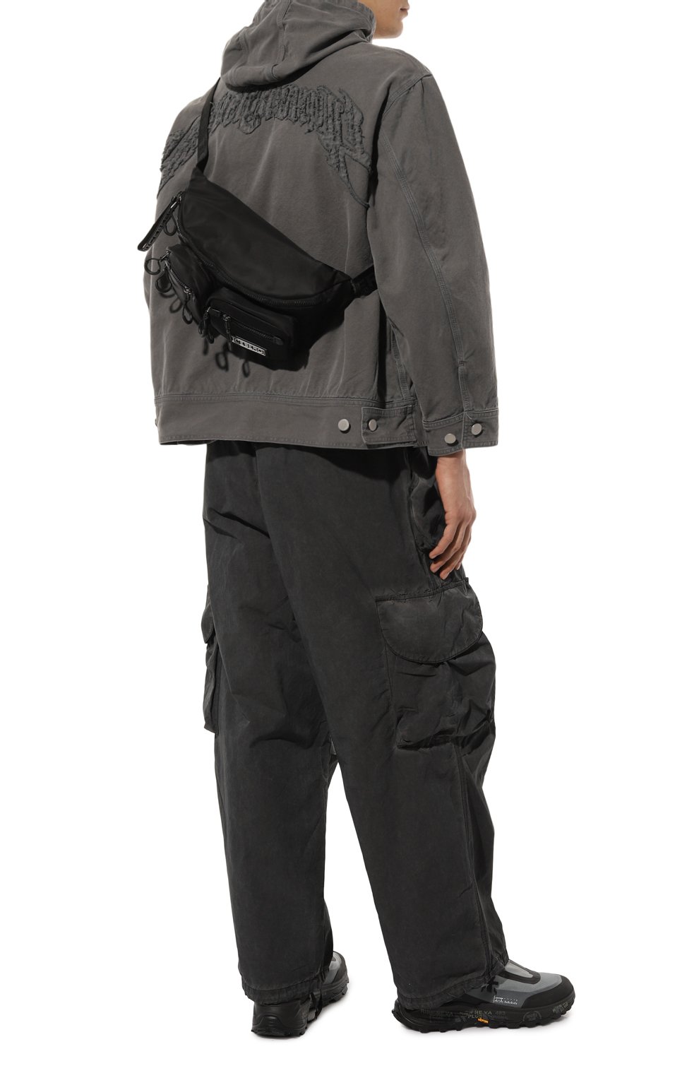 Текстильная поясная сумка ICEBERG черного цвета по цене 22800 руб., арт. 7203/6967, фото 7 Текстильная поясная сумка ICEBERG, арт. 7203/6967, фото 7