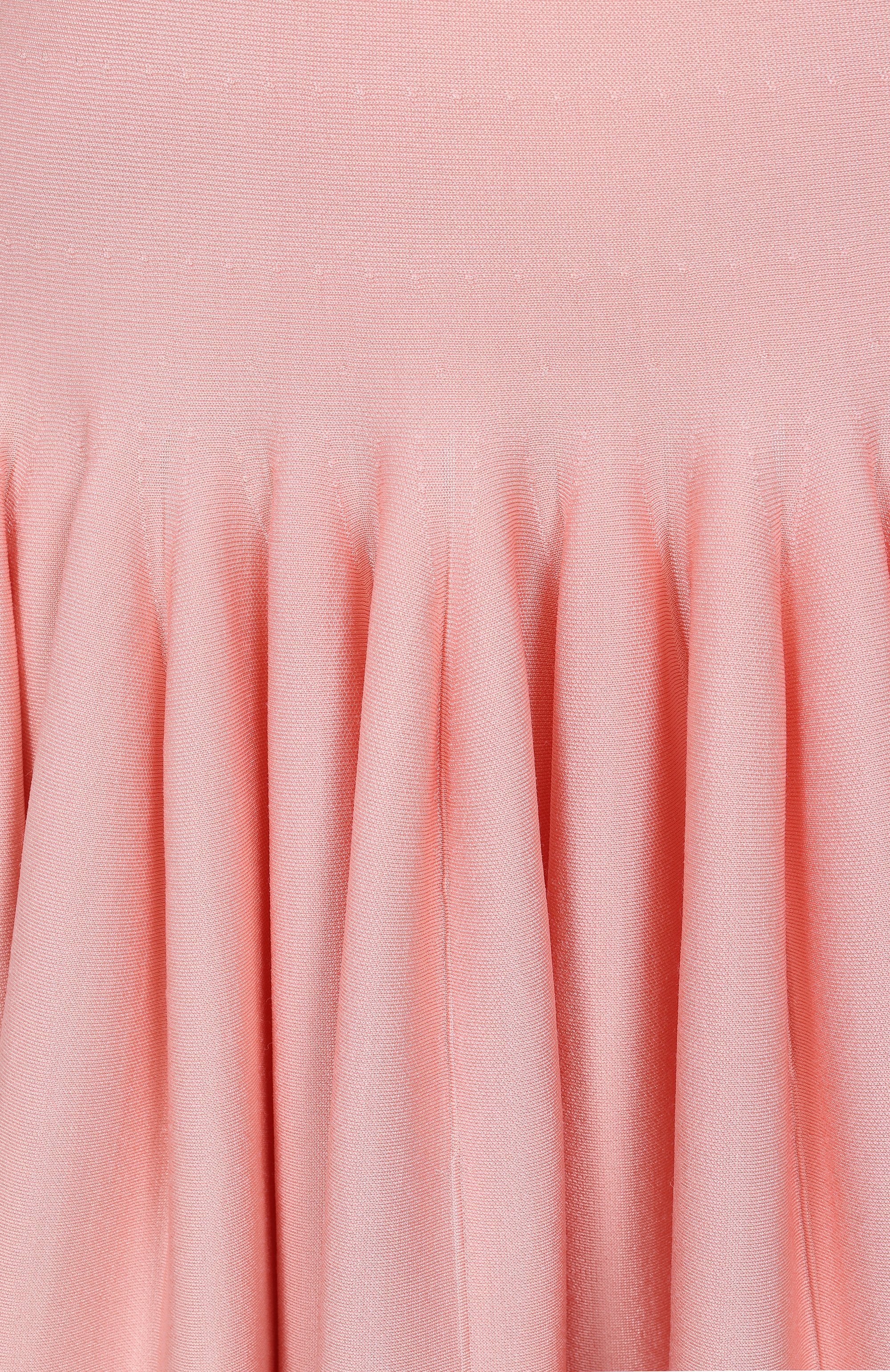 Платье из вискозы и шерсти ALAIA, арт. AA9R2645K032A, фото 6