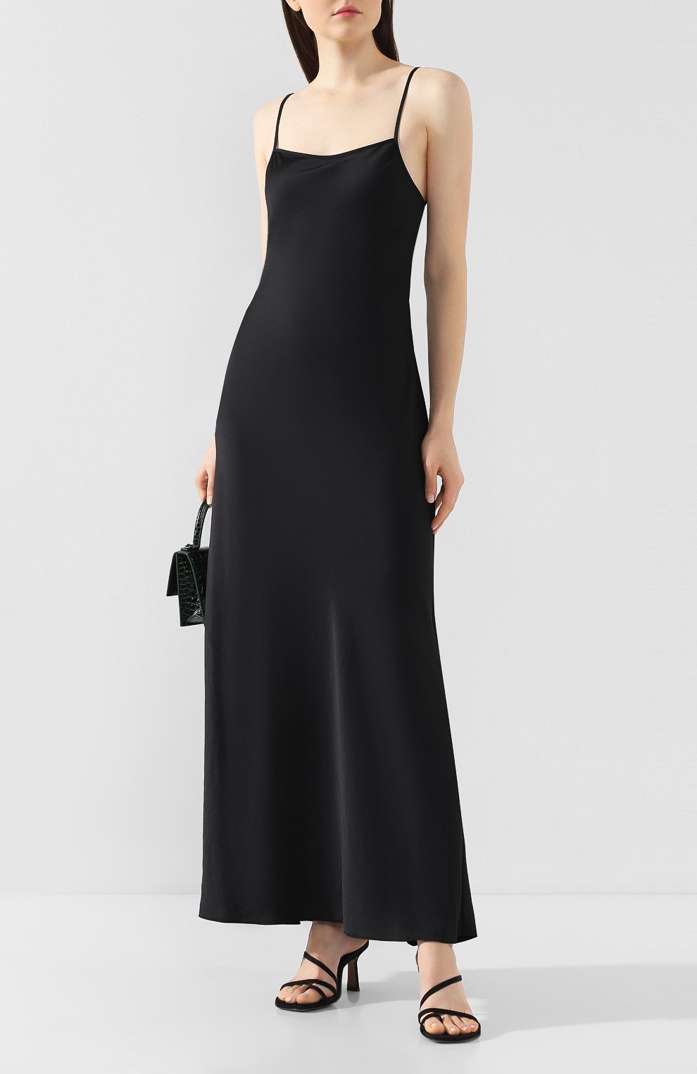 Платье-макси ALEXANDERWANG.T черного цвета по цене 55950 руб., арт. 4WC1206004, фото 2 Платье-макси ALEXANDERWANG.T, арт. 4WC1206004, фото 2
