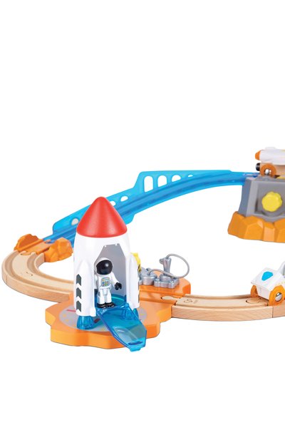 Железная дорога космос HAPE разноцветного цвета по цене 14140 руб., арт. E3798_HP, фото 4 Железная дорога космос HAPE, арт. E3798_HP, фото 4