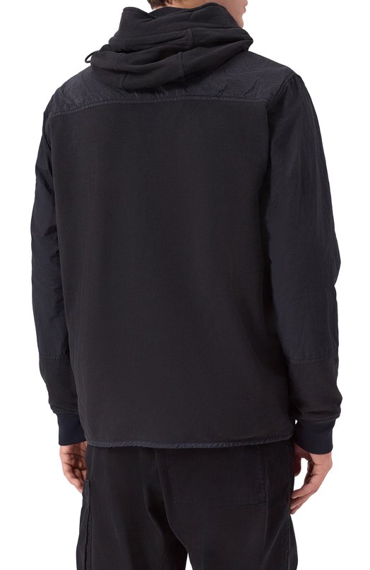 Хлопковая толстовка Stone Island 7515647/41 Чёрный  7515647/41 Фото 4