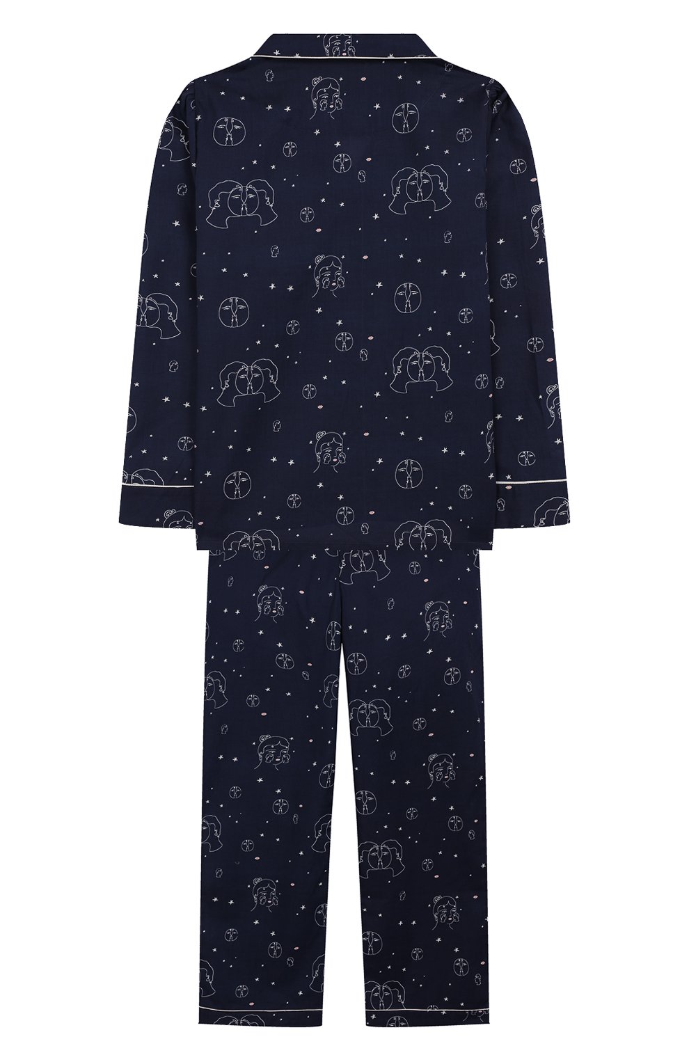 Хлопковая пижама LITTLE YOLKE, арт. AW19-12C-TL-EC/9-12Y, фото 2