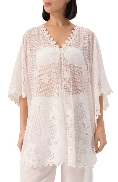 Хлопковая туника MELISSA ODABASH, арт. JOSIE CR, фото 3