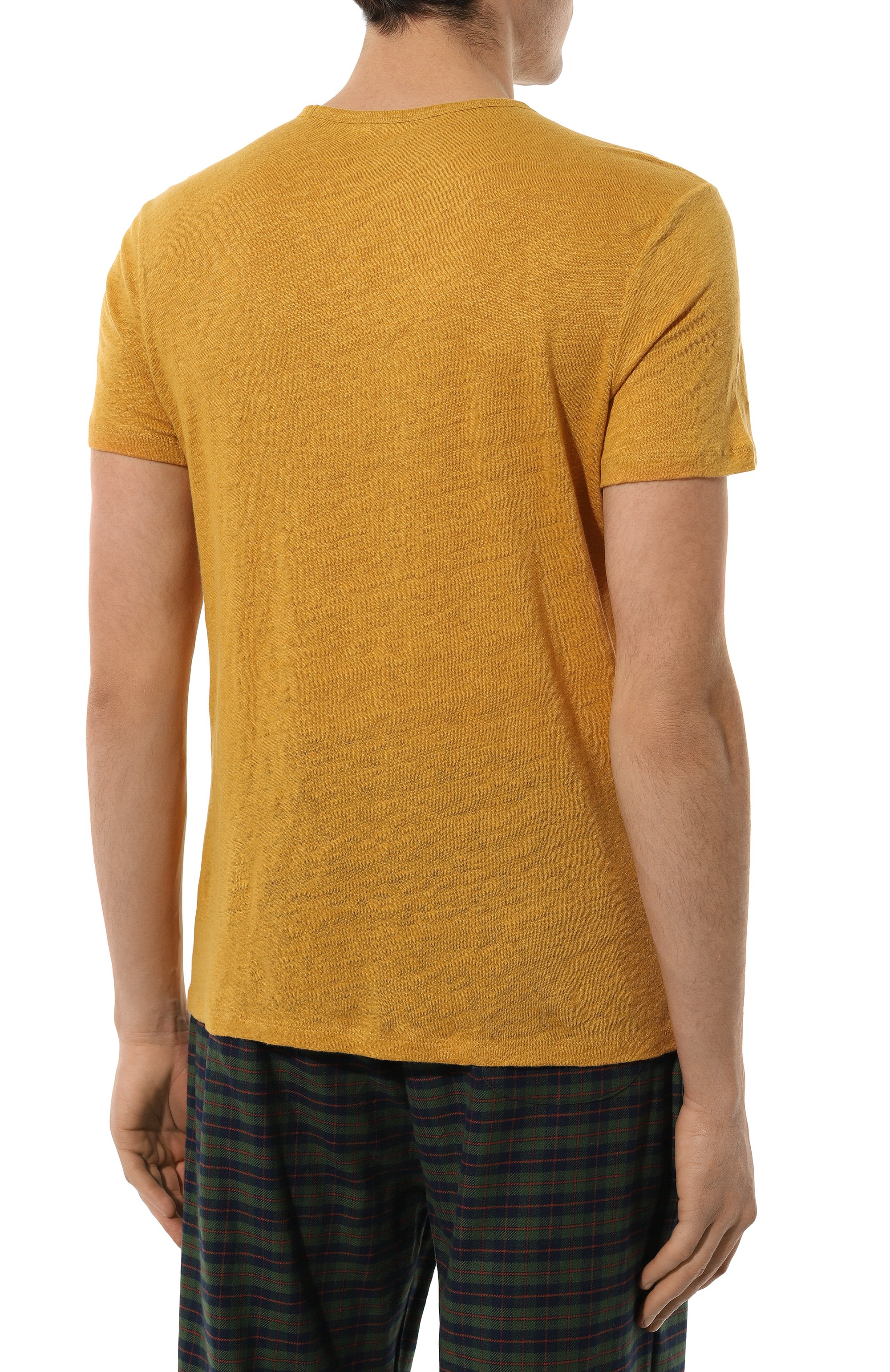 Льняная футболка DEREK ROSE, арт. 3163/J0RD005, фото 4