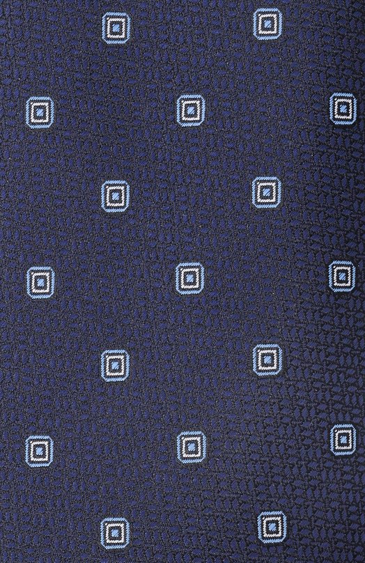 Шелковый галстук Canali 18/HJ04570 Синий  18/HJ04570 Фото 4