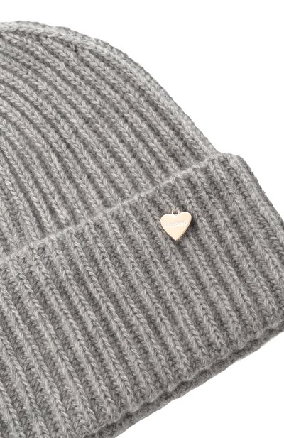 Шапка из шерсти и кашемира IL TRENINO серого цвета по цене 13300 руб., арт. FW-5894, фото 3 Шапка из шерсти и кашемира IL TRENINO, арт. FW-5894, фото 3