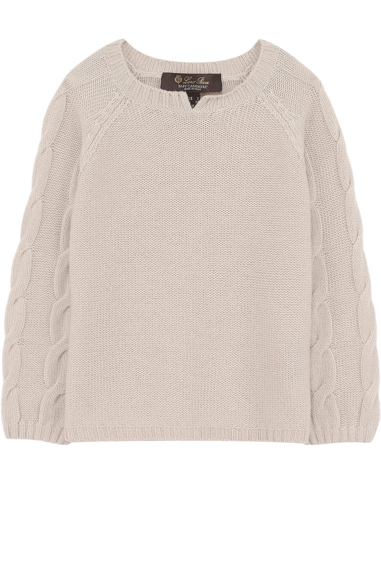 Кашемировый пуловер с фактурным узором LORO PIANA, арт. FAG3833, фото 1