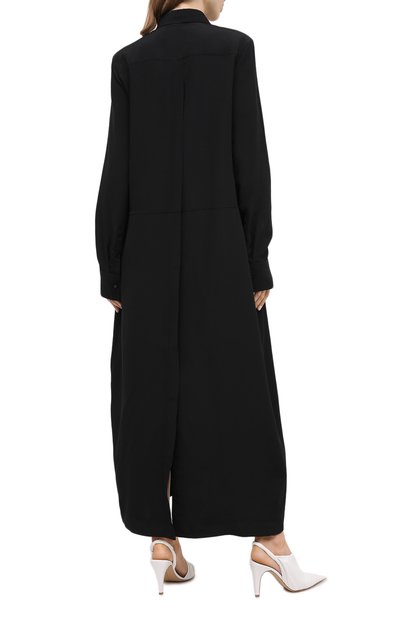 Платье из вискозы и льна JIL SANDER, арт. JSCR503906-WR391000, фото 4