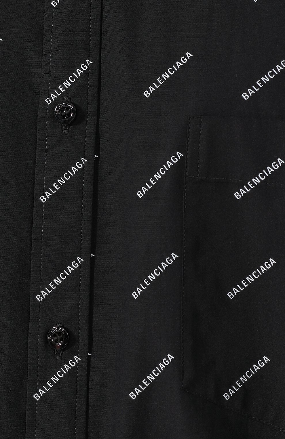 Хлопковая рубашка BALENCIAGA, арт. 534333/TBL96, фото 5