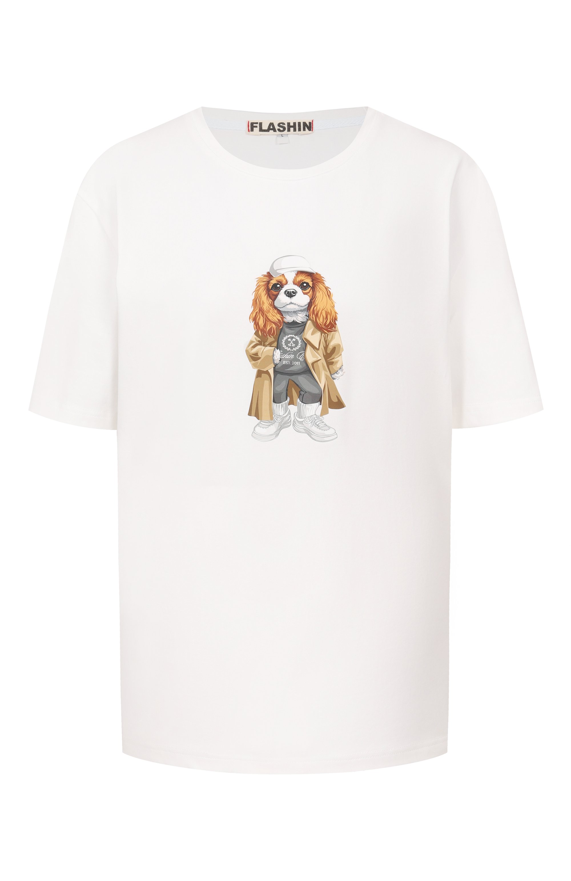 Хлопковая футболка FLASHIN, арт. FS25TB, фото 1