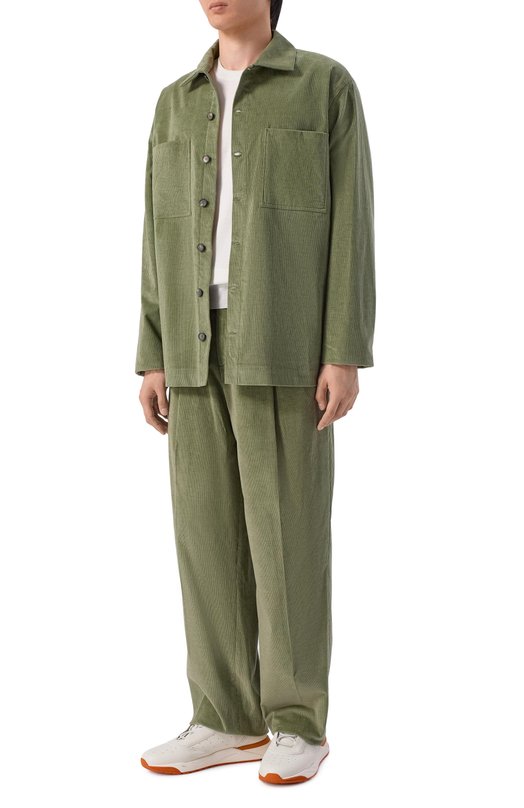 Вельветовые брюки MVST M26.2PM.T040/F156 V1568-C0RDUR0Y Зелёный  M26.2PM.T040/F156 V1568-C0RDUR0Y Фото 2