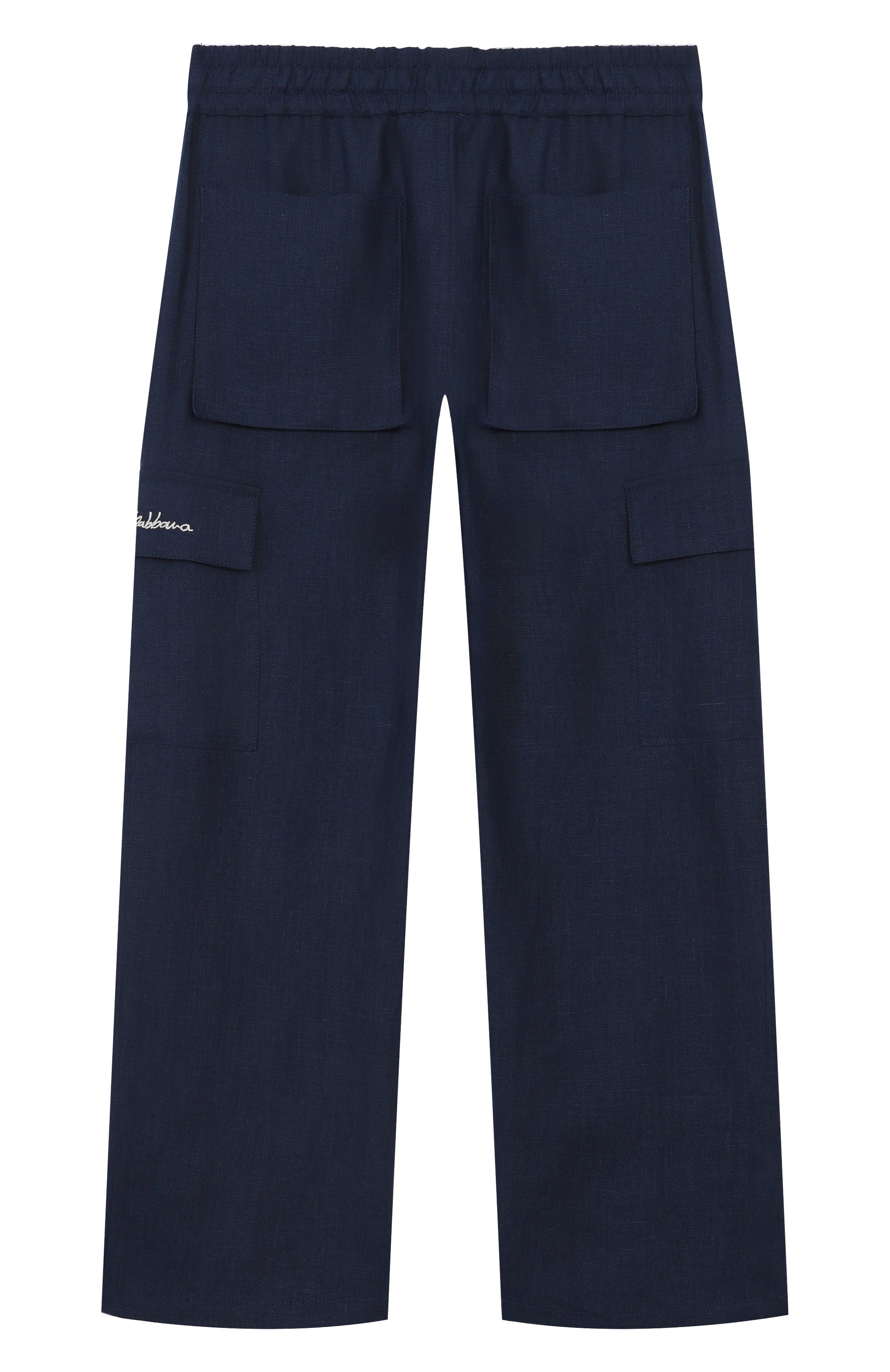 Льняные брюки-карго DOLCE & GABBANA, арт. L44P76/FU4GI/2-6, фото 2