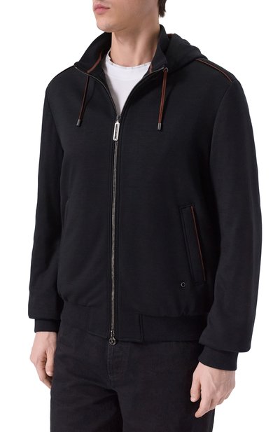 Шерстяная толстовка STEFANO RICCI черного цвета по цене 573500 руб., арт. MDJ5300240/W0001D, фото 3 Шерстяная толстовка STEFANO RICCI, арт. MDJ5300240/W0001D, фото 3