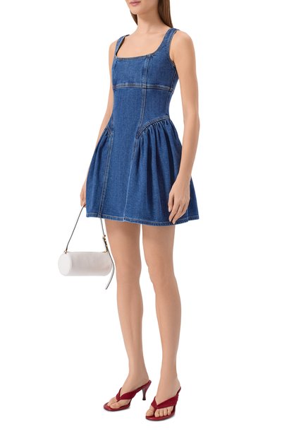 Джинсовое платье SELF-PORTRAIT, арт. SS26822SABL, фото 2