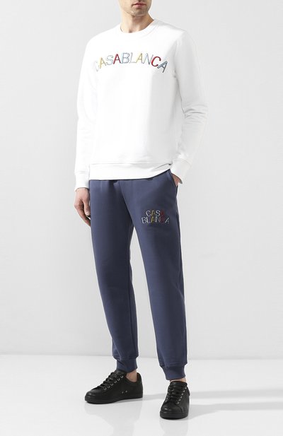 Хлопковый свитшот CASABLANCA, арт. MS20-JTP-001 CASA ARCH L0G0, фото 2